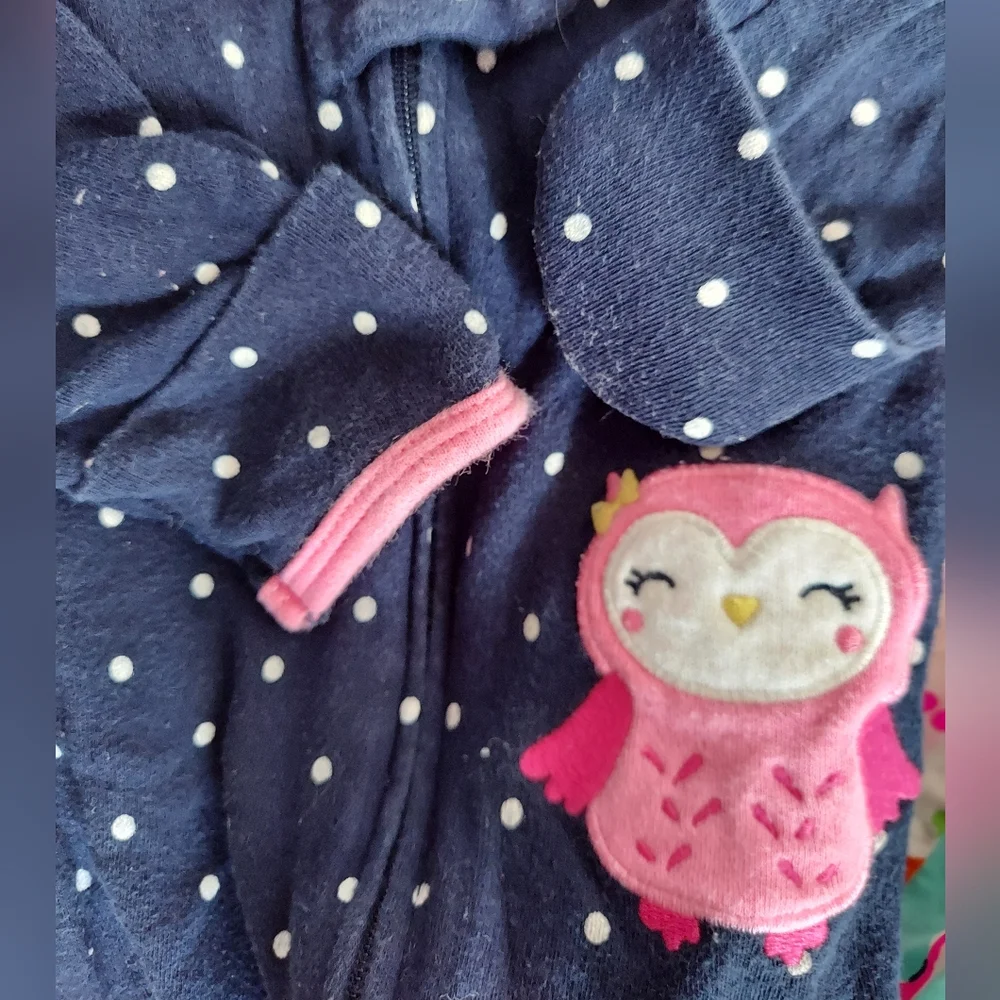 🎁 10/$25 -Carter's newborn owl sleeper with ballet slipper feet